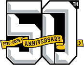Logo celebrating the 50th anniversary of the Steelers' Super Bowl IX victory
